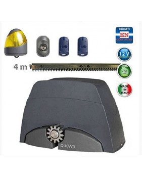 Ducati Slide 446 Ouvre-porte Coulissant Idéal Pour Portails Résidentiels Jusqu'à 400 Kg