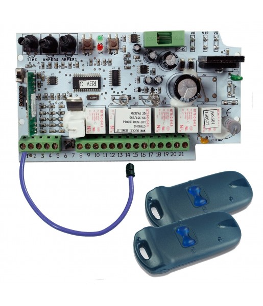 Pack CTH42 SET Carte électronique Ducati Home Automation CTH42 + 2 Télécommandes à code variable PULT 6203R