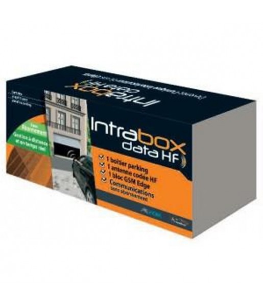 Kit récepteur Intratone HBOXECO-HF avec module GSM, antenne intégrée - Gestion accès parking à distance, 2 canaux, 12/24V