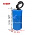 Condensateur de démarrage avec coque en plastique, cellule électrolytique, CD60, 450V, 450ylique, 100UF 100x50mm