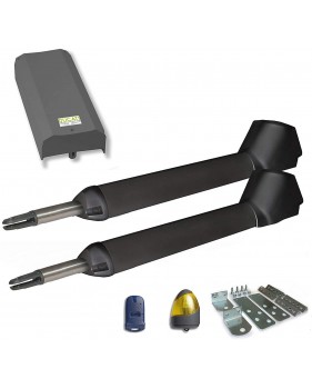 Kit ouvre-portail 2 portes battantes Ducati HOME-AUTOMATION FALCO SW999 - 2 vantaux de 2,6 m chacun