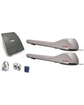Kit Motorisation Top professional - DUCATI HOME-AUTOMATION - 3 m long, 66 (kg) 300 kg chaque vantail