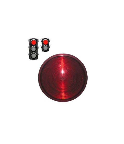 Filtre plastique Rouge - semaphore feu de circulation routiere