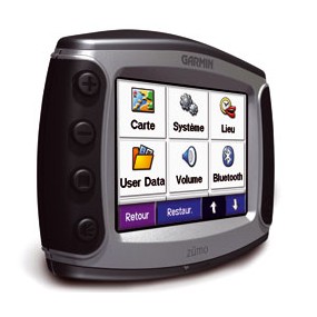 GPS Garmin Zumo 500 Deluxe - Cartographie Europe Préchargée + Etrier Auto + GTM 21.