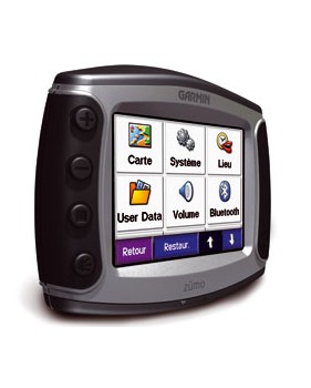 GPS Garmin Zumo 500 Deluxe - Cartographie Europe Préchargée + Etrier Auto + GTM 21.