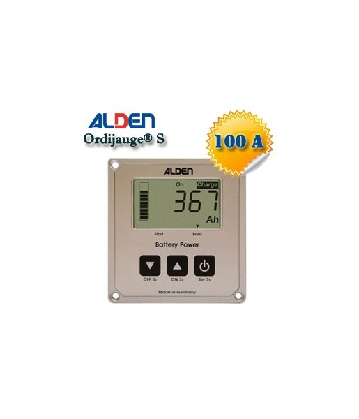 Calculateur de consommation Ordijauge® S avec shunt 100 Ampères Alden