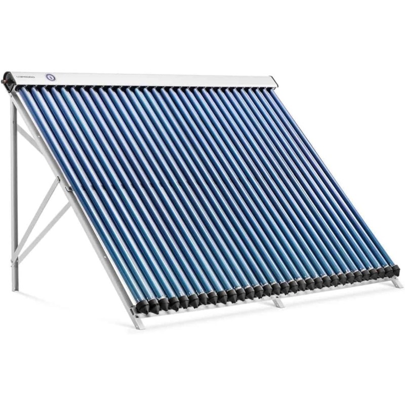 Capteur solaire à tubes sous vide Solaire thermique 30 tubes 250-300 L 2.4 m² -45 à 90 °C