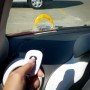 Système d'alarme anti-vandalisme intégré bloque-parking solaire