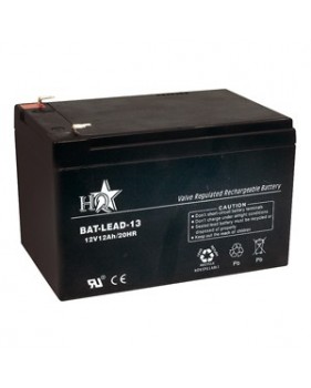 Batterie rechargeable accumulateur solaire piles sèches - 12v 12ah - plomb - (151x99x95mm)