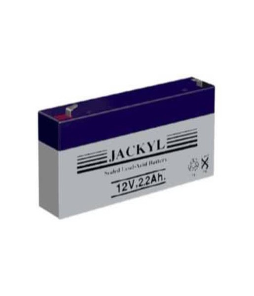 Batterie rechargeable - 12V 2.2Ah - plomb AGM etanche - (178x34x60mm)