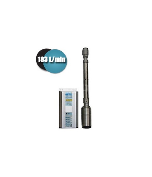 Pompe submersible Lorentz 180 metres 48-72 Volts 183 L/min