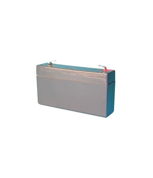 Batterie rechargeable - 6v 1.2ah - plomb gel etanche - (97x58x24mm)