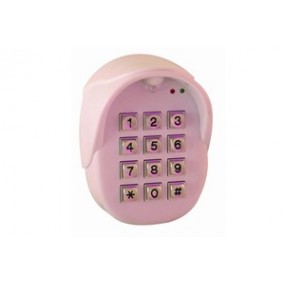 Clavier radio à codes 9V - 1 code maître - 8 codes esclaves - boîtier plastique