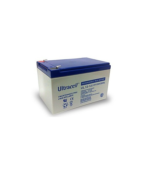 Batterie solaire plomb gel rechargeable 12Vcc 12AH piles sèches