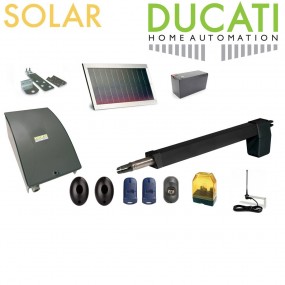Kit Motorisation - DUCATI HOME-AUTOMATION HC812-400 SOLAR MONO - AUTOMATISME DE PORTAIL