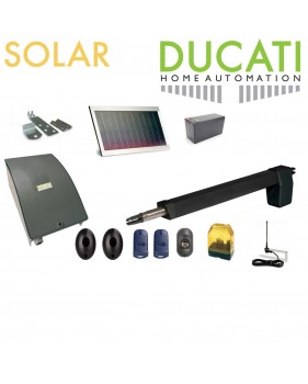 Kit Motorisation - DUCATI HOME-AUTOMATION HC812-400 SOLAR MONO - AUTOMATISME DE PORTAIL