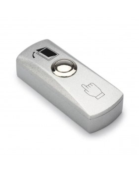 Bouton poussoir de sortie de porte en alliage de Zinc, système de contrôle d'accès de porte NO/COM, ouvre-serrure électrique