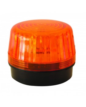Feu Clignotant Orange - Europe Automatismes SL24AC - 6-12-24V AC, Amoule Xenon, Pour Portail ou Garage