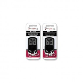 Pack de 2 Télécommandes Radio de Portail Copieuse Universelle JOLLY OPEN 4