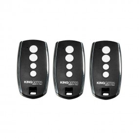 PACK 3 Télécommandes STYLO 4K - KING GATES - Emetteur Radio Rolling Code 433.92 MHz à 4 canaux