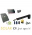 Kit Motorisation Portail Solaire Automatisme Ducati Home Automation HC812-300 SOLAR MONO - pour portail