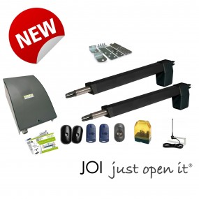 Kit Motorisation Portail Automatisme Ducati Home Automation HC812-400 PRO - pour portails battants jusqu’à 3,5m 350kg chacun