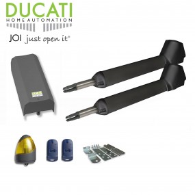 Kit Motorisation Portail Automatisme Ducati Home Automation SW3000 T - Pour portail à 2 vantaux battants maxi 2,2m 200 kg chacun
