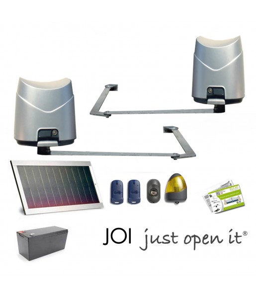 Kit Motorisation Portail Solaire Ducati Home Automation ARTIKO 544 SOLAR - Pour portail à 2 v