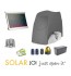 Kit Motorisation Ouvre-portail coulissant Ducati Home Automation SLIDE 743 SOLAR - pour portails