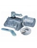Kit Motorisation Portail Automatisme EA CONFORT E4000B180 Enterré - Ouverture 180° 2m 300kg