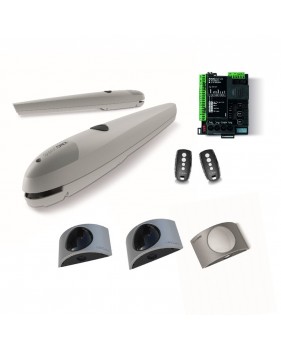 Kit Motorisation Portail Automatisme EA COUPER 24 - 24 V, Avec Accessoires NOVO, Maxi 250 kg 2 m par battant