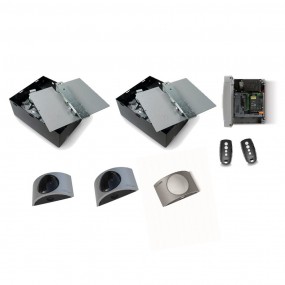 Kit Motorisation Portail Enterré Automatisme Ouverture EA KING GATES INTRO24 - 24V, Avec Accessoires NOVO