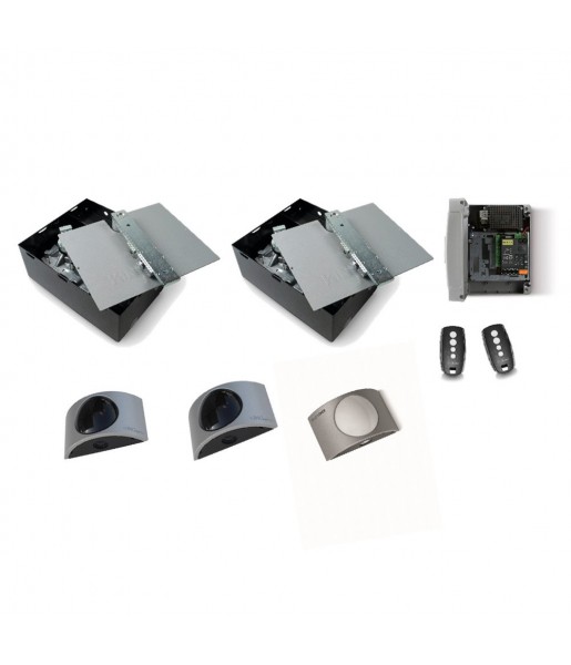 Kit Motorisation Portail Enterré Automatisme Ouverture EA KING GATES INTRO24 - 24V, Avec Accessoires NOVO