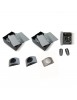 Kit Motorisation Portail Enterré Automatisme Ouverture EA KING GATES INTRO24 - 24V, Avec Accessoires NOVO