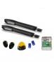 Kit Motorisation Portail Battant EA CONFORT BJ400 230 V - Maxi 300kg 3m par battant, Course 400mm, 300 W, Ouverture maxi 120°