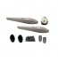 Kit Motorisation Portail Battant Automatisme Ouverture EA KING GATES JET 24 - Maxi 300 kg 3m par battant
