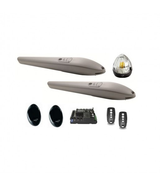 Kit Motorisation Portail Battant Automatisme Ouverture EA KING GATES JET 24 - Maxi 300 kg 3m par battant