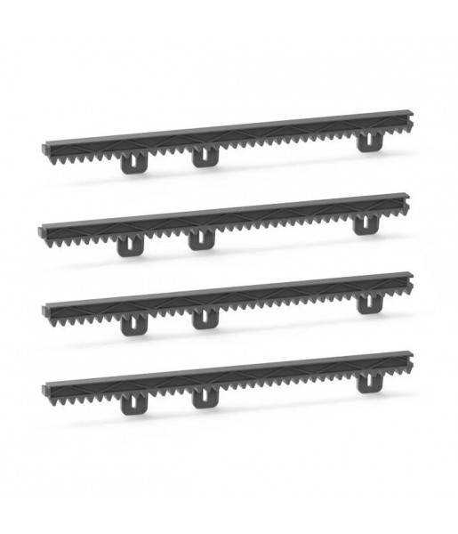 Lot de 4 crémaillères gauches - Crémaillère supplémentaire gauche Avidsen