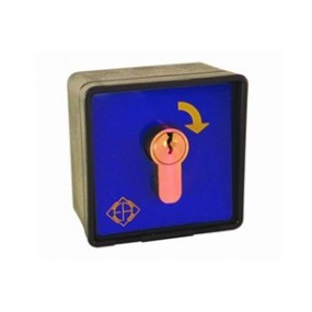 Boitier saillie serrure clef 1 contact