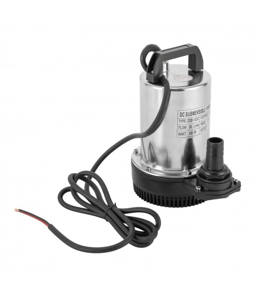 Pompe à Eau de 12V et 160W, Dispositif de Vidange pour Puits Fosses Septiques, Nettoyage de Bassin