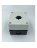 Boîtier 1 trou 22mm de diamètre pour bouton contact voyant BOX122