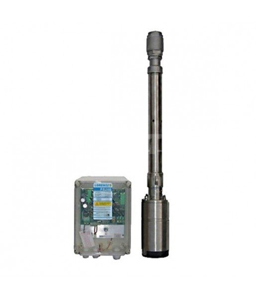 Pompe submersible Solaire Lorentz Chute max 50 mètres Débit max 2,6m3/h